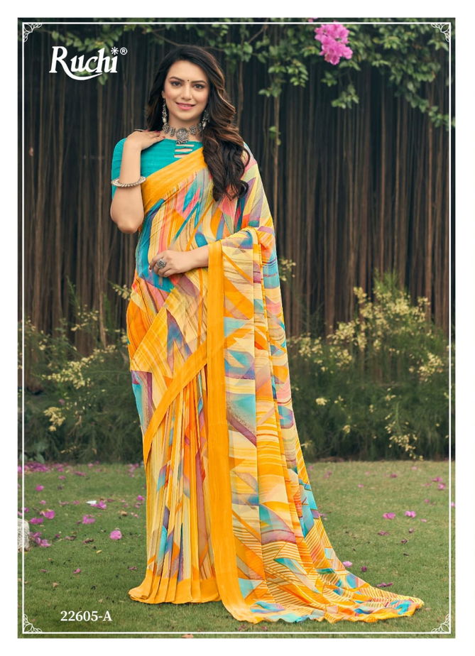 Ragaa By Ruchi Printed Daily Wear Sarees Catalog